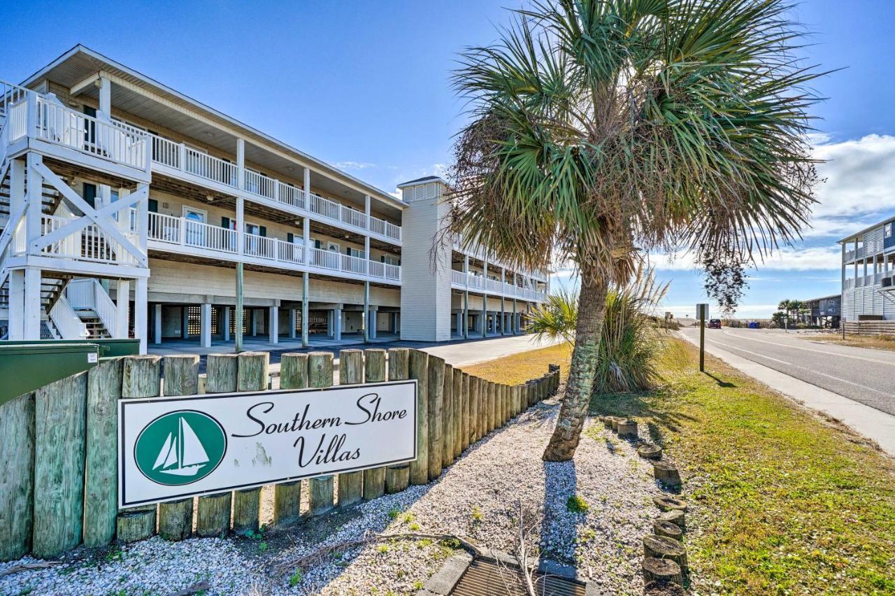 Oak Island Beachfront Condo With Community Pool Esterno foto