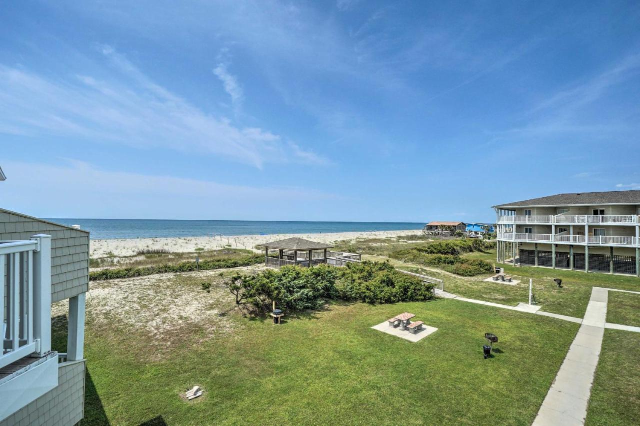Oak Island Beachfront Condo With Community Pool Esterno foto